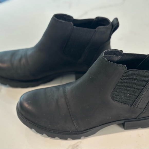 Sorel Black Ankle Boots - Picture 13 of 15